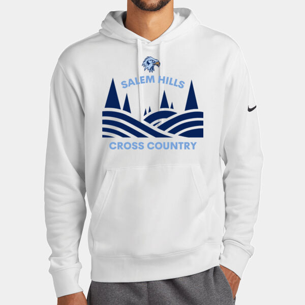 SHHS Club Fleece Sleeve Swoosh Pullover Hoodie Thumbnail