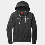 Women's Gym Vintage Full Zip Hoodie Thumbnail