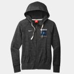 Women's Gym Vintage Full Zip Hoodie Thumbnail