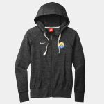 Women's Gym Vintage Full Zip Hoodie Thumbnail