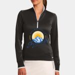 Ladies Dri FIT 1/2 Zip Cover Up Thumbnail